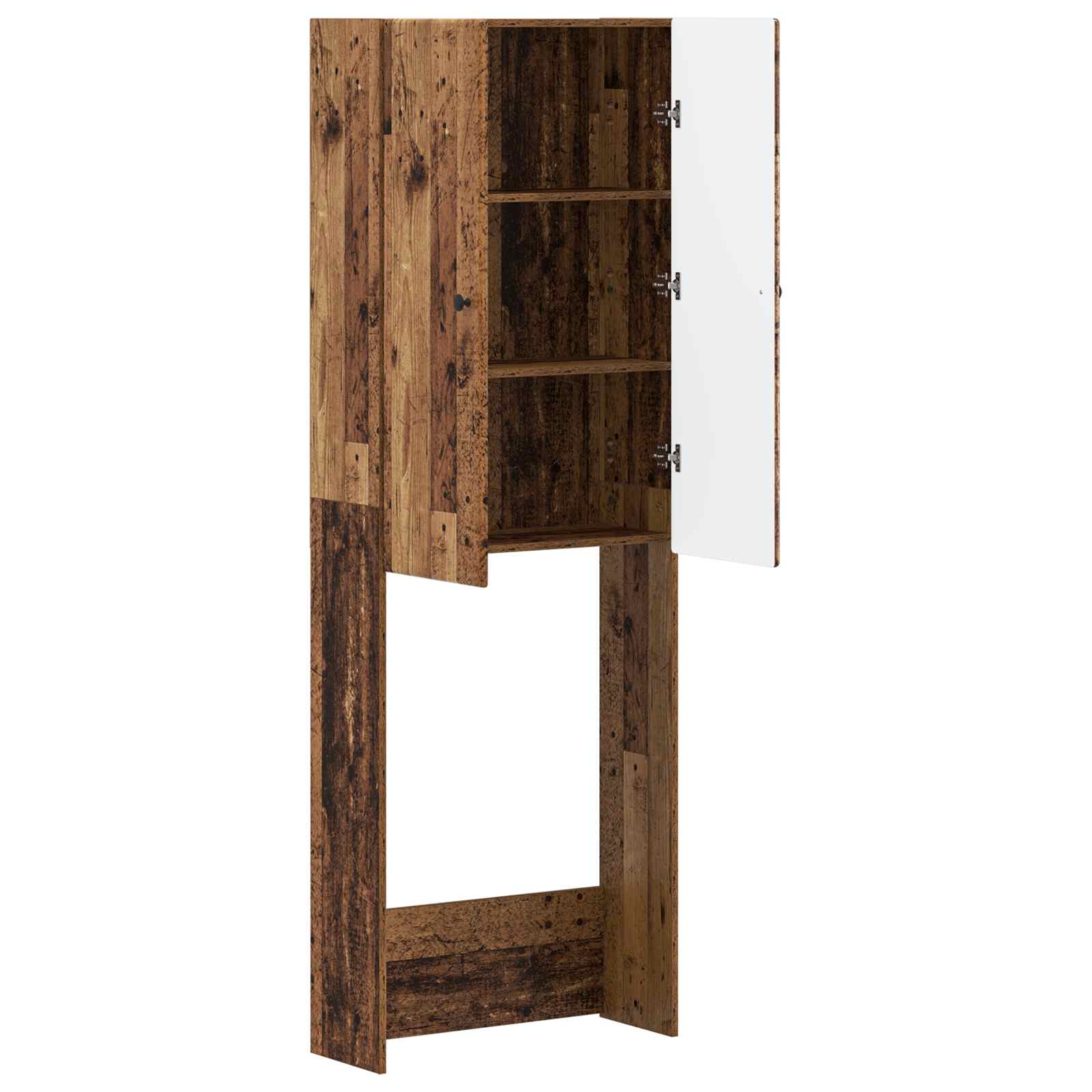 Ντουλάπα τουαλέτας BREDA Παλαιωμένο ξύλο 66 x 25,5 x 190 εκ. - Pakobazaar