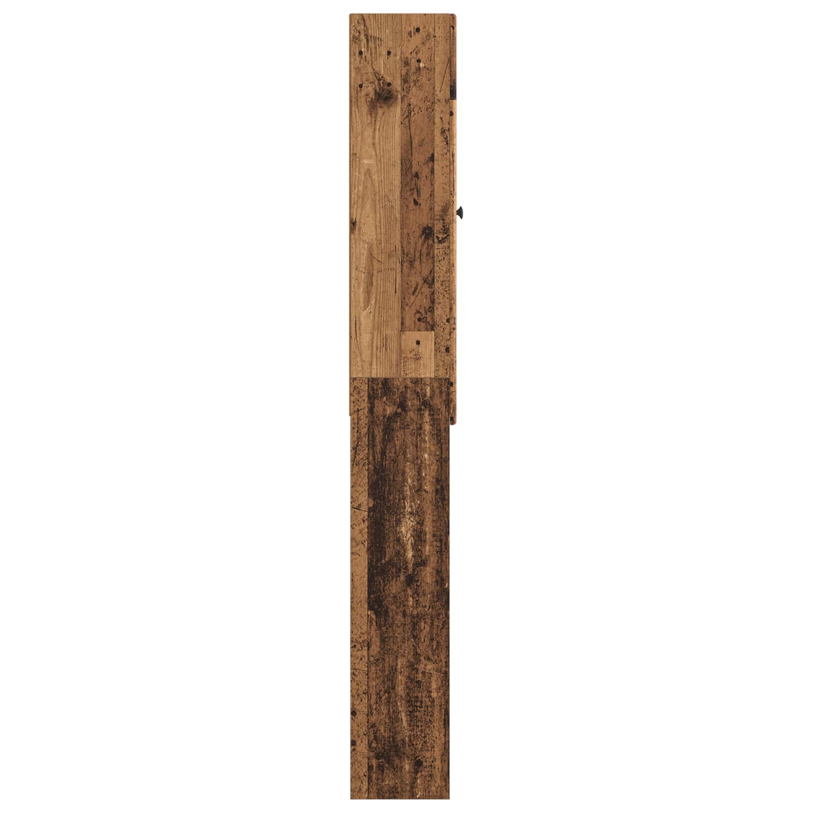 Ντουλάπα τουαλέτας BREDA Παλαιωμένο ξύλο 66 x 25,5 x 190 εκ. - Pakobazaar