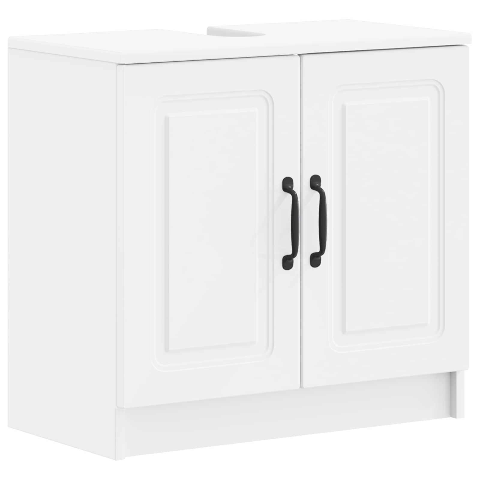 Ντουλάπα Νιπτήρα Mπάνιου UTRECHT Λευκό 59,5 x 31,5 x 59 εκ. - Pakobazaar