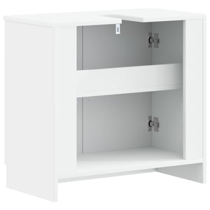 Ντουλάπα Νιπτήρα Mπάνιου UTRECHT Λευκό 59,5 x 31,5 x 59 εκ. - Pakobazaar
