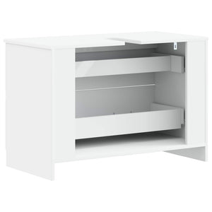 Ντουλάπα Νιπτήρα Mπάνιου UTRECHT Λευκό 82 x 41 x 56 εκ. - Pakobazaar