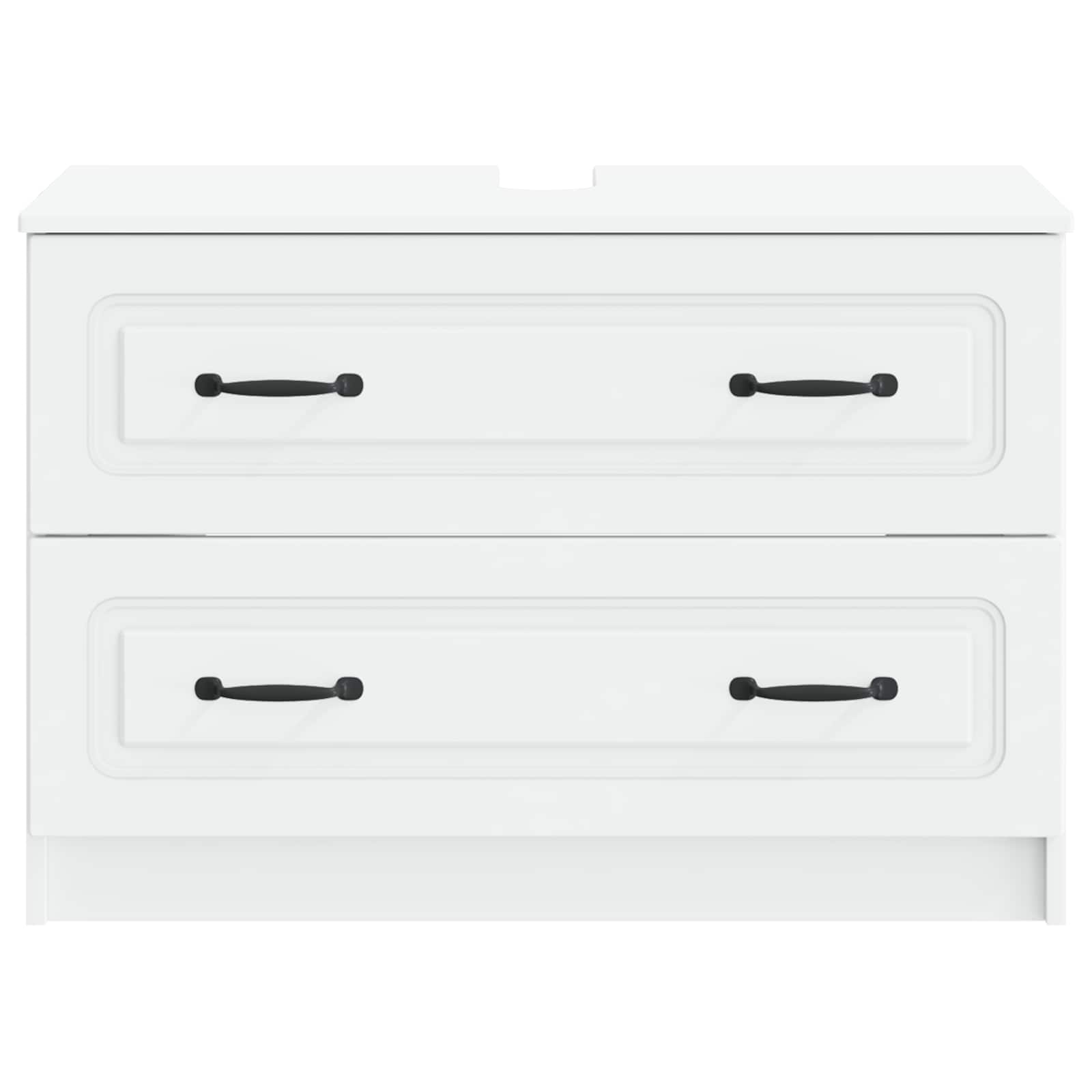 Ντουλάπα Νιπτήρα Mπάνιου UTRECHT Λευκό 82 x 41 x 56 εκ. - Pakobazaar