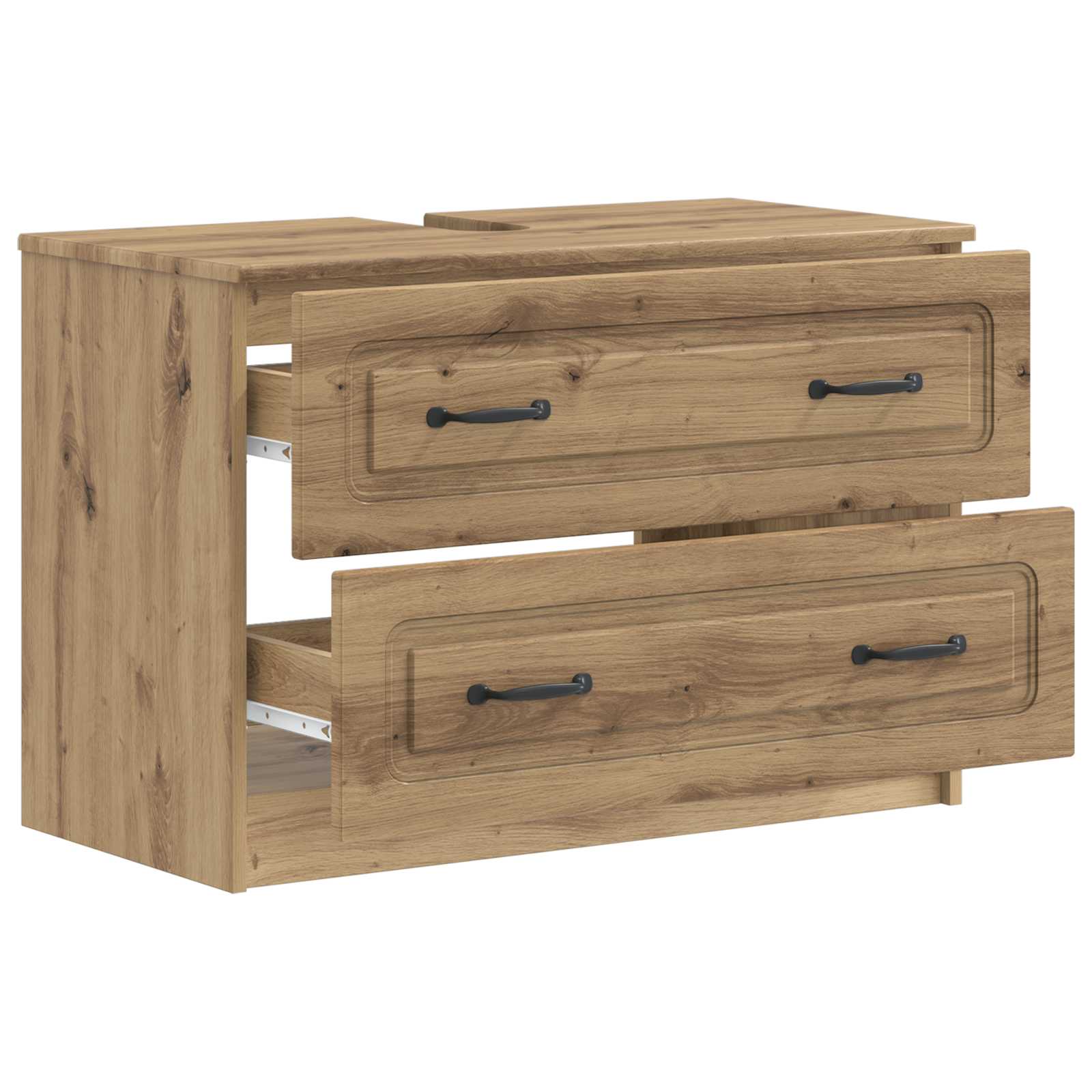 Ντουλάπα Νιπτήρα Mπάνιου UTRECHT Artisan Δρυς 82 x 41 x 56 εκ. - Pakobazaar