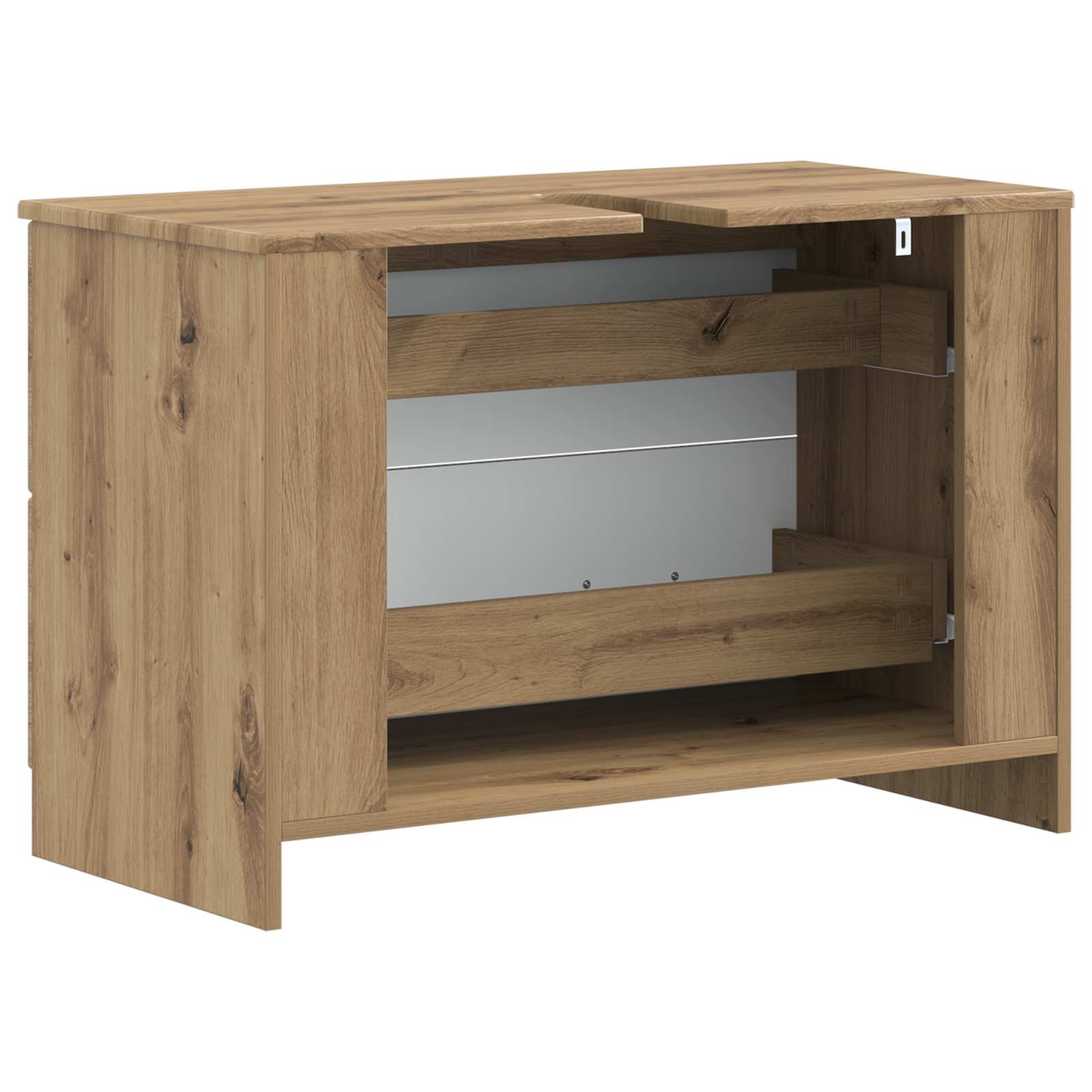 Ντουλάπα Νιπτήρα Mπάνιου UTRECHT Artisan Δρυς 82 x 41 x 56 εκ. - Pakobazaar
