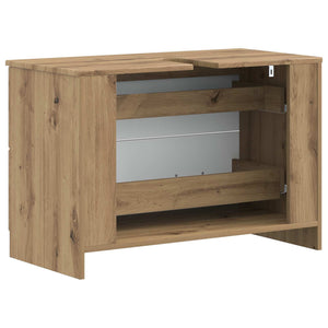 Ντουλάπα Νιπτήρα Mπάνιου UTRECHT Artisan Δρυς 82 x 41 x 56 εκ. - Pakobazaar
