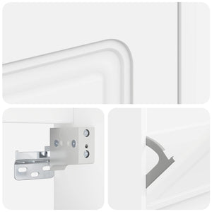 Ντουλάπα Παπουτσιών Τοίχου UTRECHT 71 x 17 x 43 εκ Λευκό - Pakobazaar