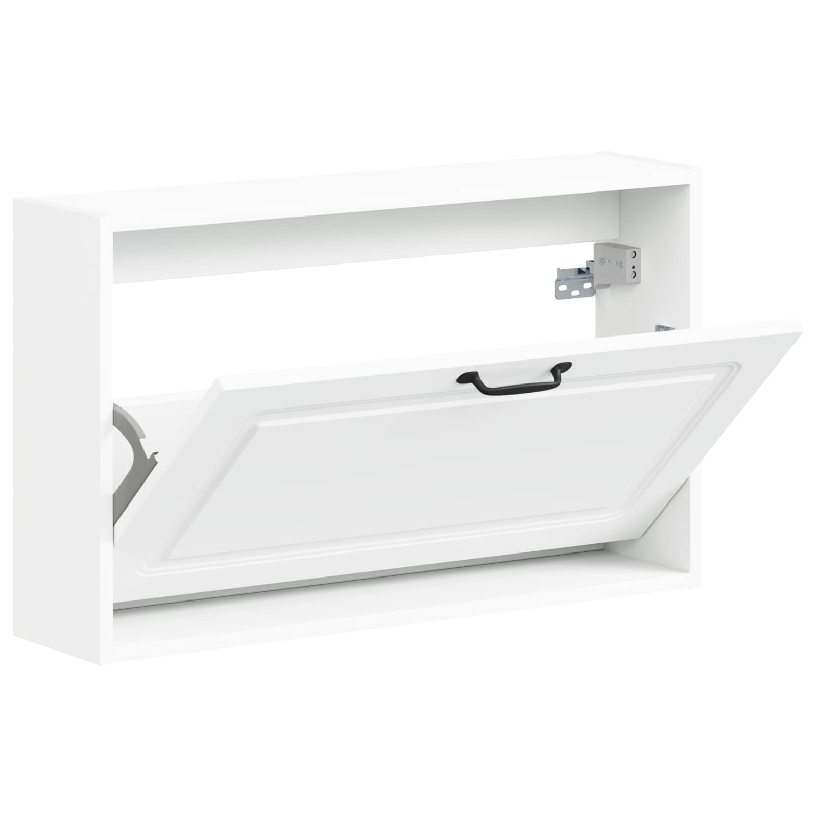 Ντουλάπα Παπουτσιών Τοίχου UTRECHT 71 x 17 x 43 εκ Λευκό - Pakobazaar