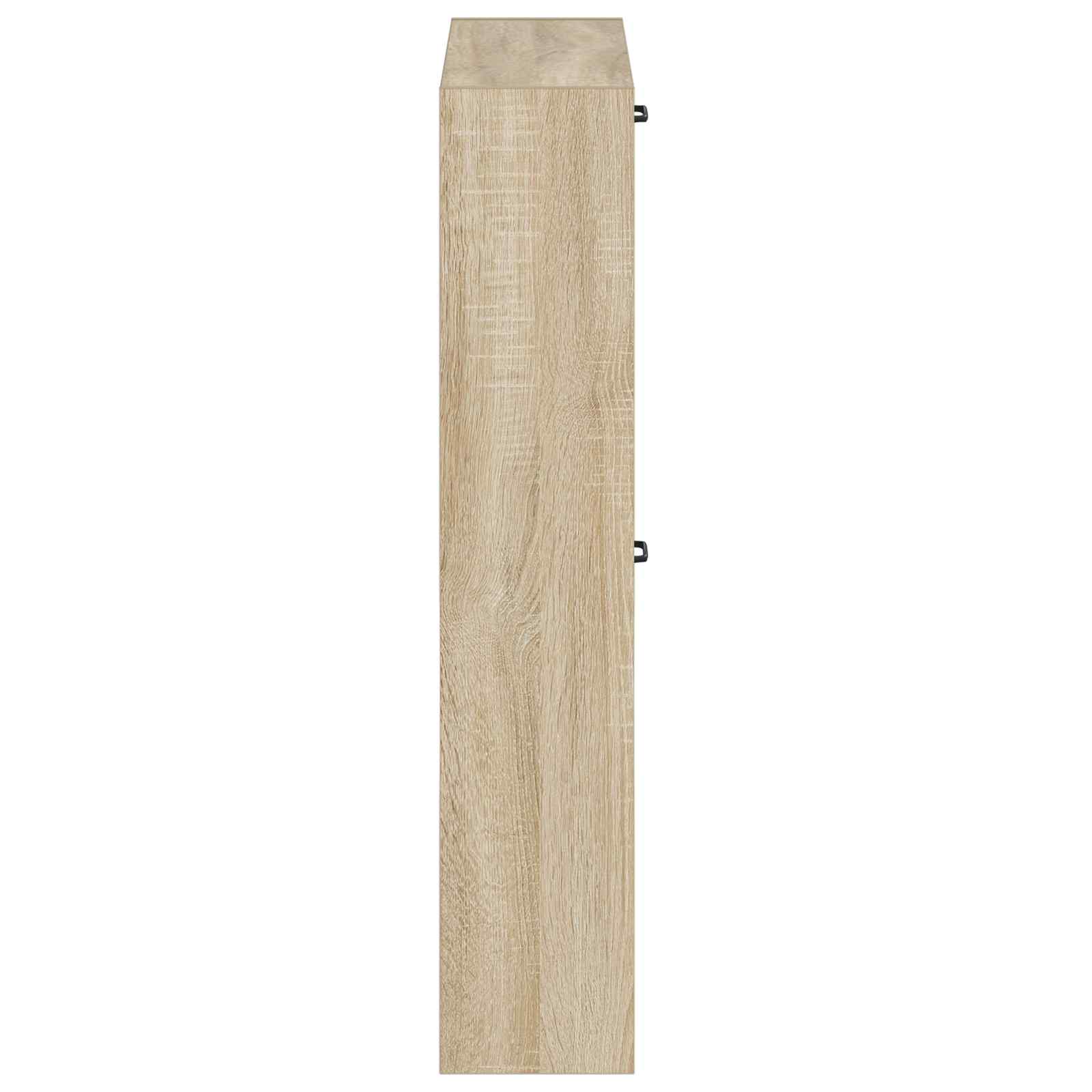 Τοίχου Ντουλάπα Παπουτσιών UTRECHT 71 x 17 x 86 εκ. Sonoma Δρυς - Pakobazaar