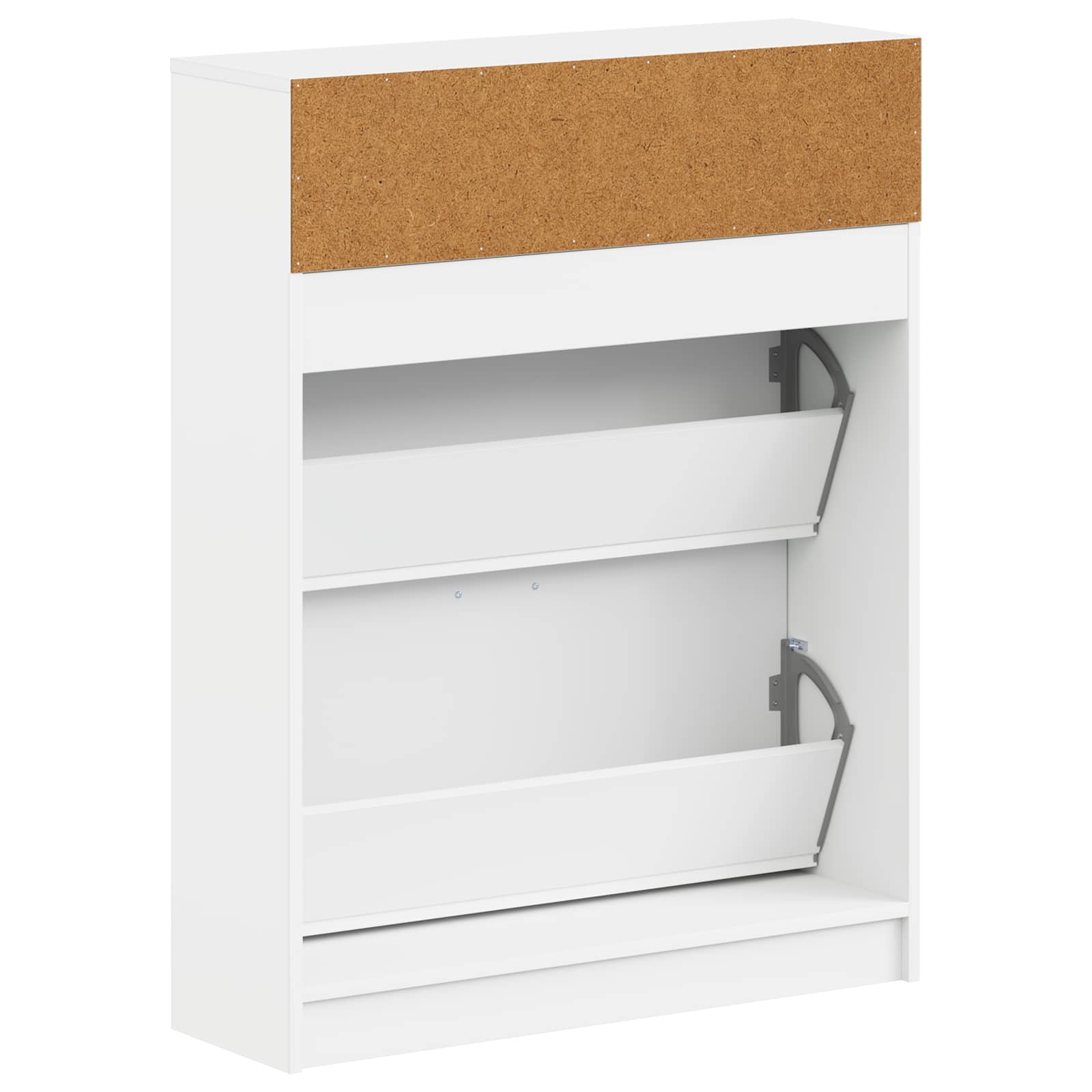 Ντουλάπα Παπουτσιών UTRECHT 78 x 24 x 100 εκ. Λευκό - Pakobazaar