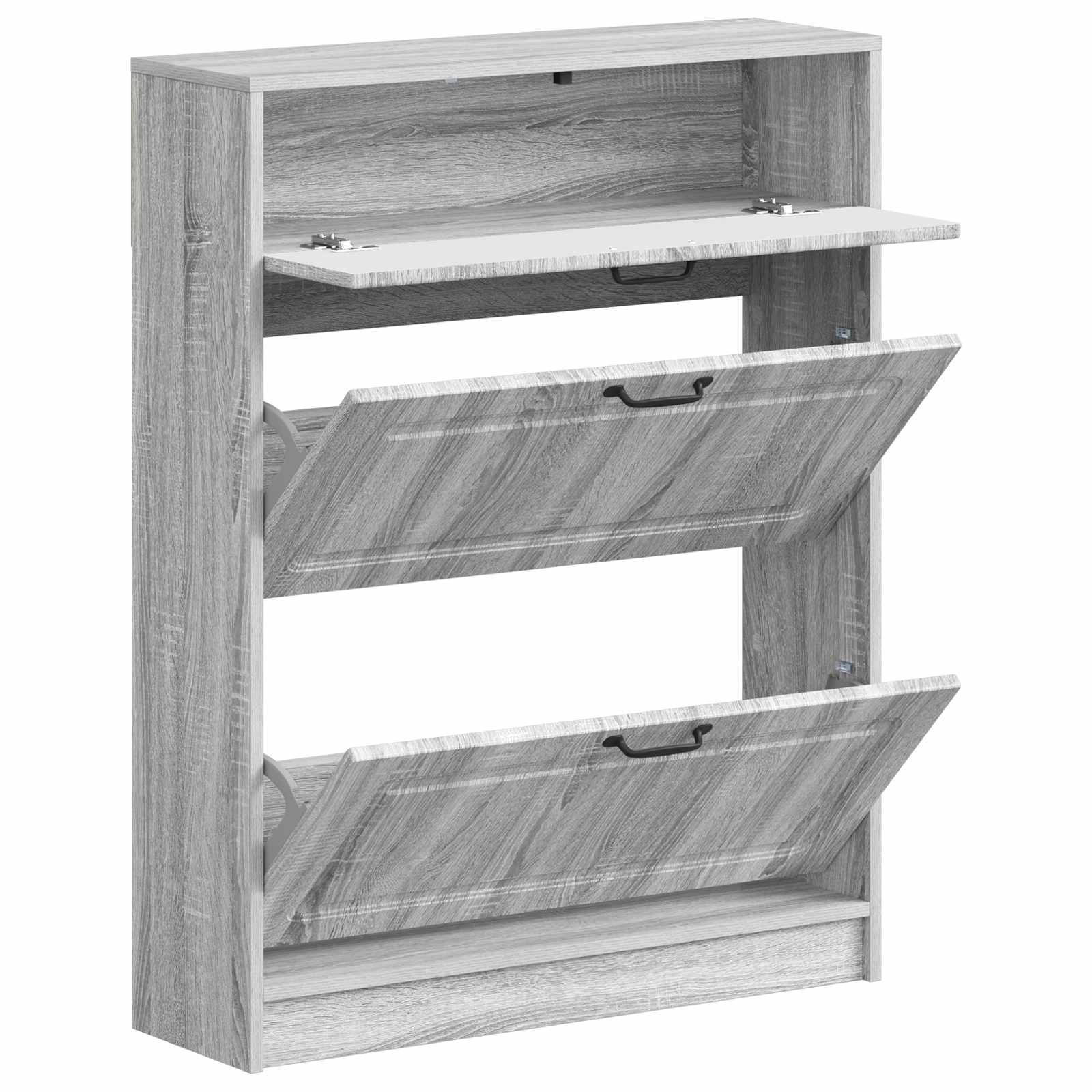 Ντουλάπα Παπουτσιών UTRECHT 78 x 24 x 100 εκ. Γκρι Sonoma - Pakobazaar