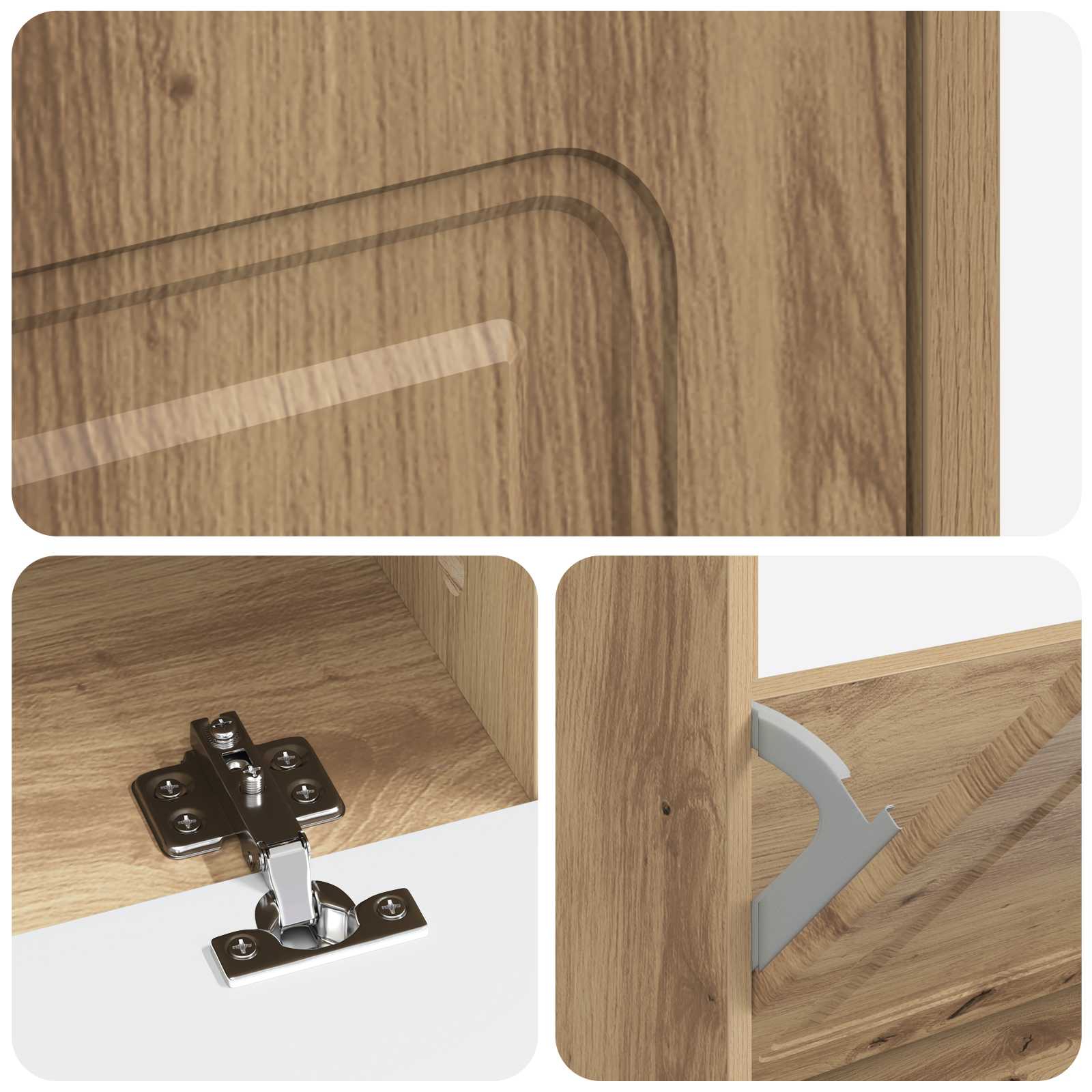 Ντουλάπα Παπουτσιών UTRECHT 78 x 24 x 100 εκ. Artisan Δρυς - Pakobazaar