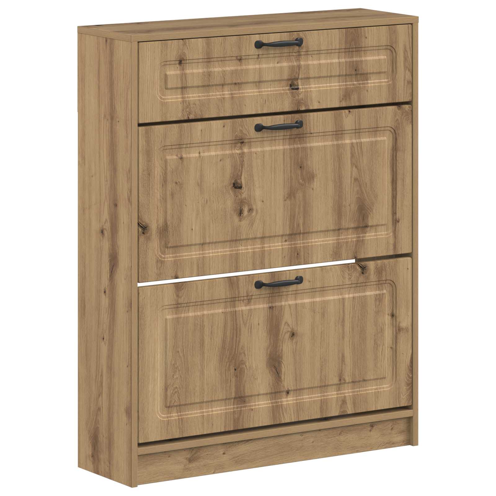 Ντουλάπα Παπουτσιών UTRECHT 78 x 24 x 100 εκ. Artisan Δρυς - Pakobazaar