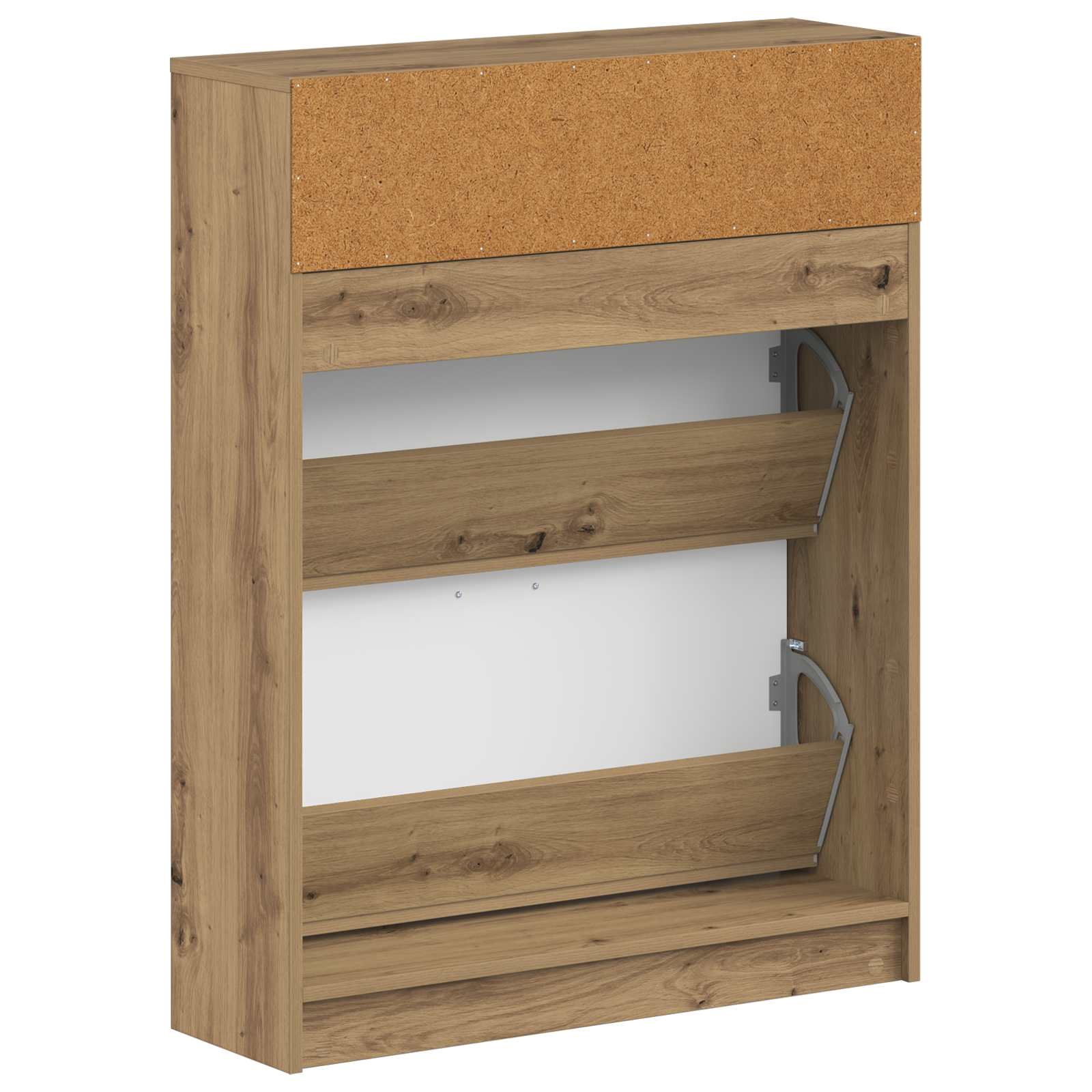 Ντουλάπα Παπουτσιών UTRECHT 78 x 24 x 100 εκ. Artisan Δρυς - Pakobazaar