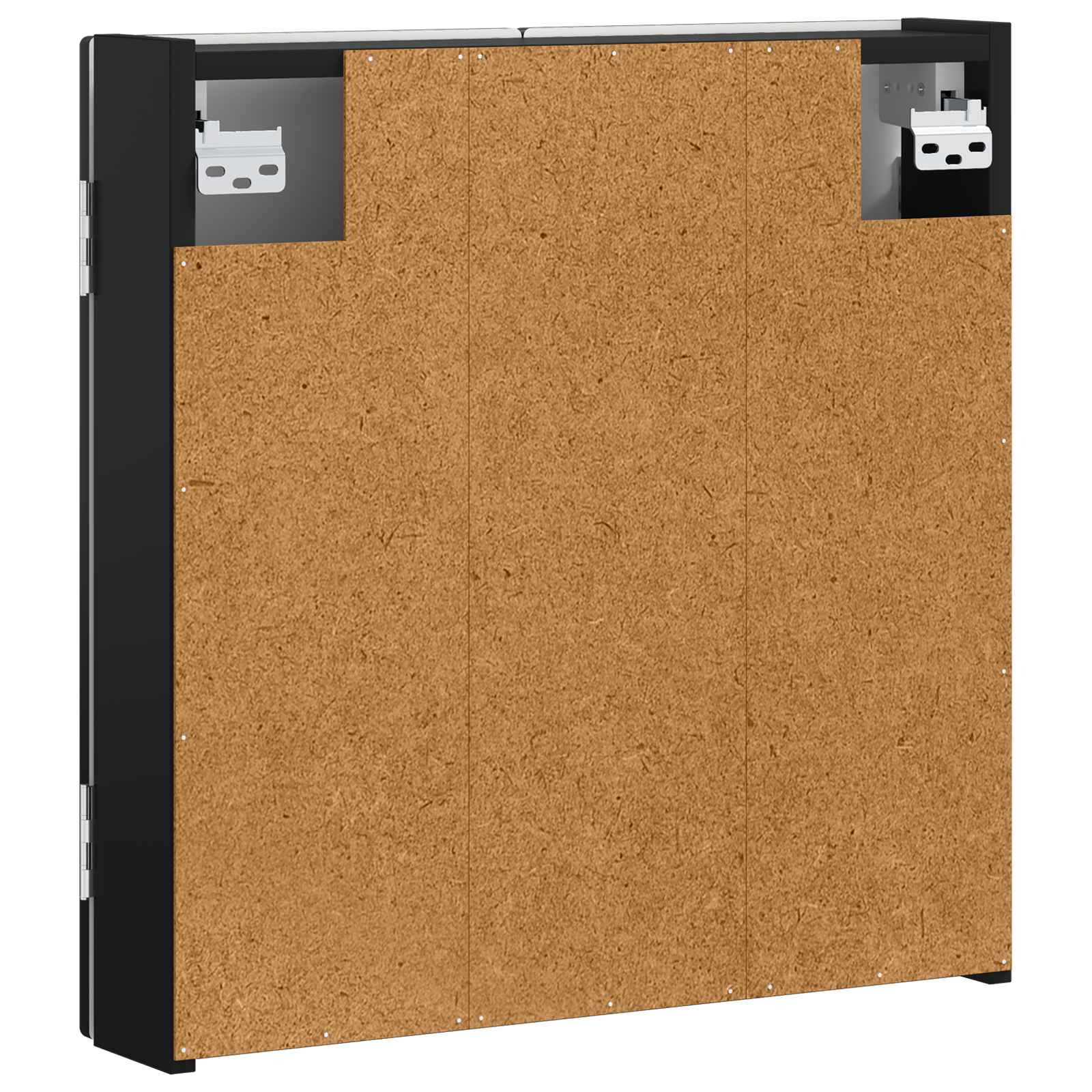 Ντουλάπα Πινάκων Βελών UTRECHT Μαύρο 52,5 x 10,5 x 53,5 εκ - Pakobazaar