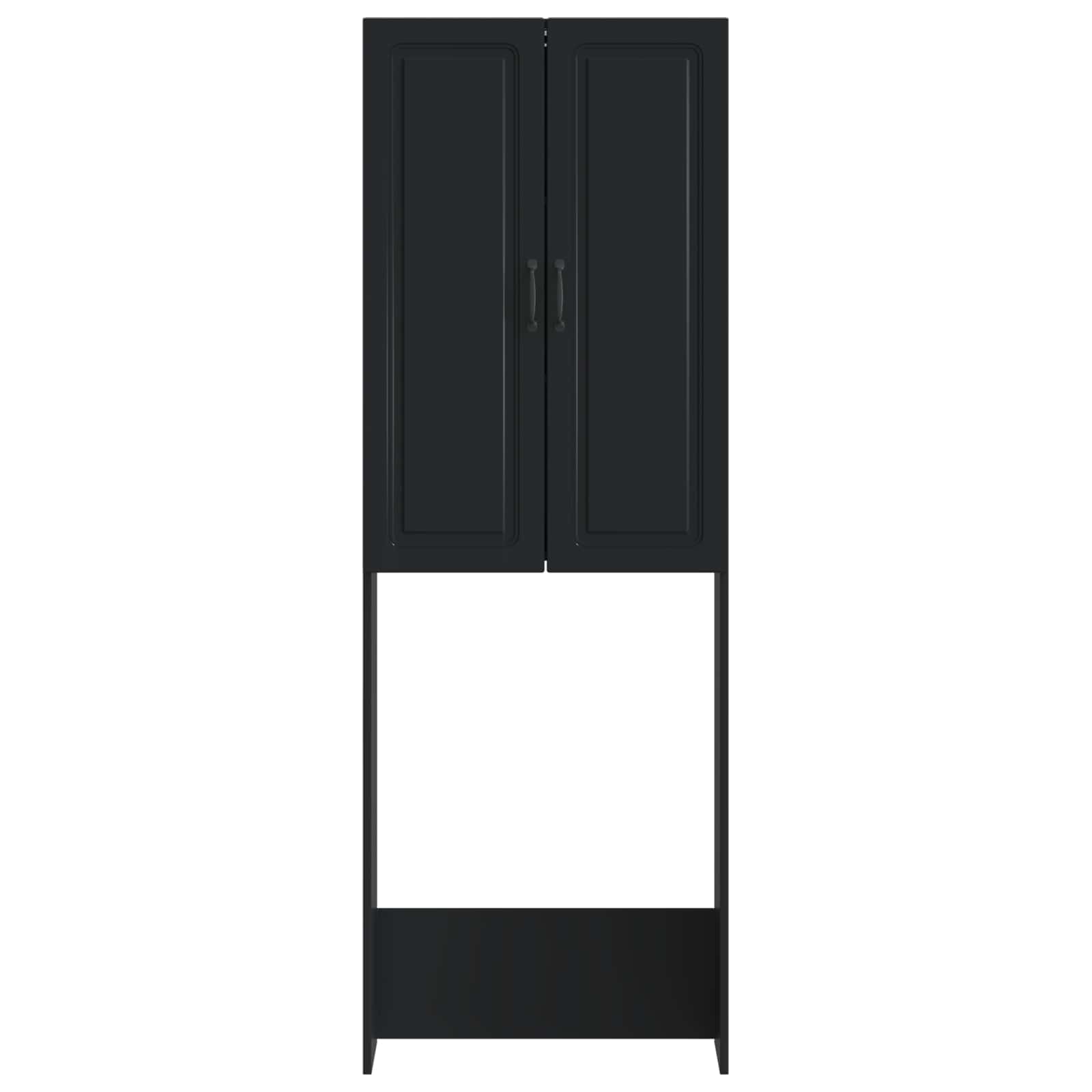 Ντουλάπα τουαλέτας UTRECHT Μαύρο 66 x 25,5 x 190 εκ. - Pakobazaar