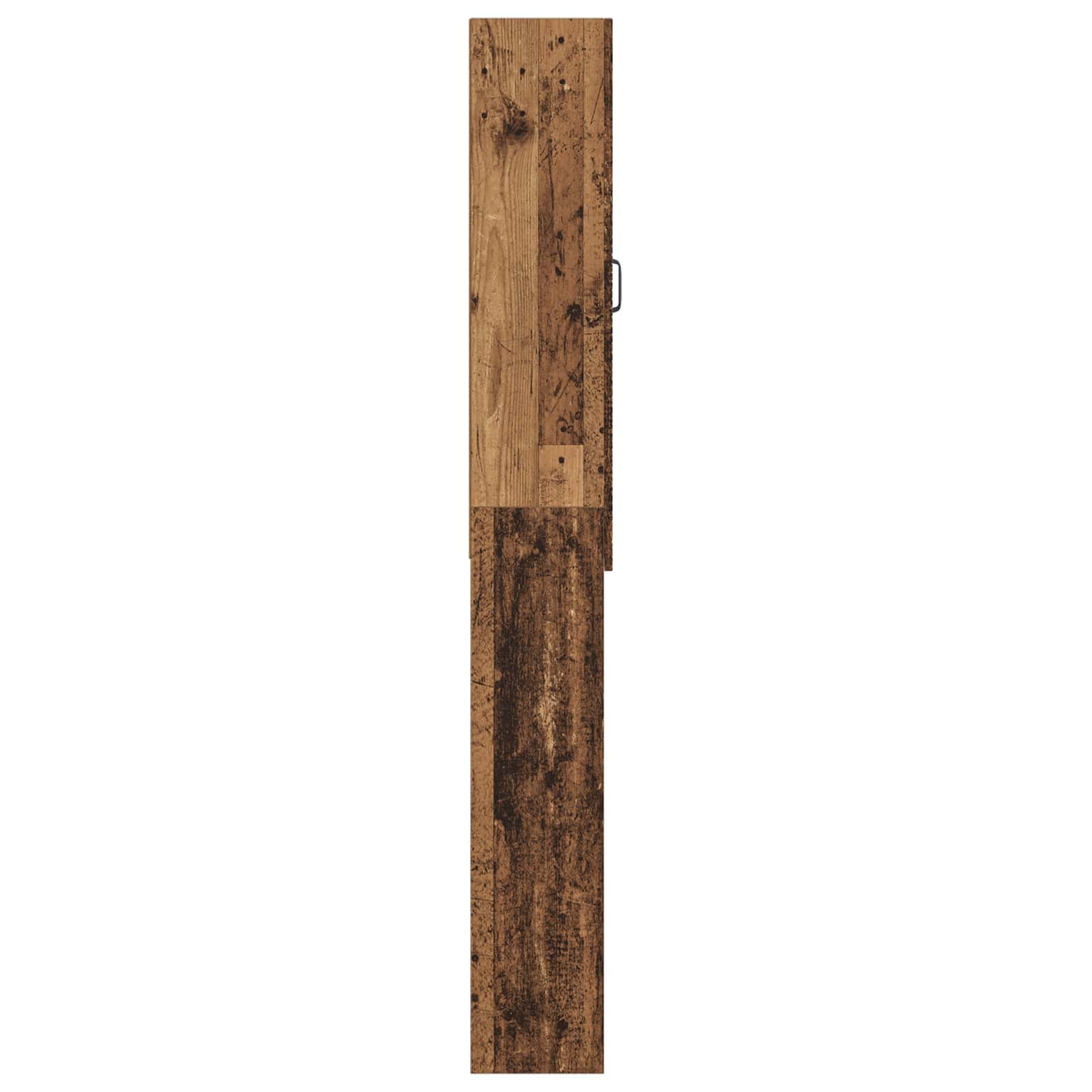Ντουλάπα τουαλέτας UTRECHT Παλαιωμένο ξύλο 66 x 25,5 x 190 εκ. - Pakobazaar