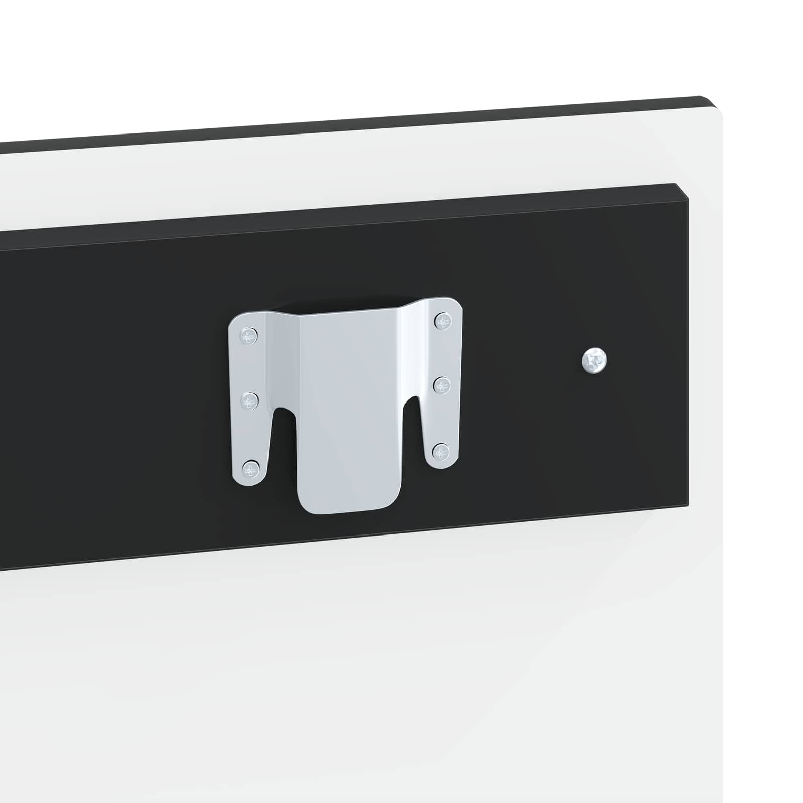 Κεφαλάρι Τοίχου UTRECHT Μαύρο Επεξεργασμένο Ξύλο - Pakobazaar