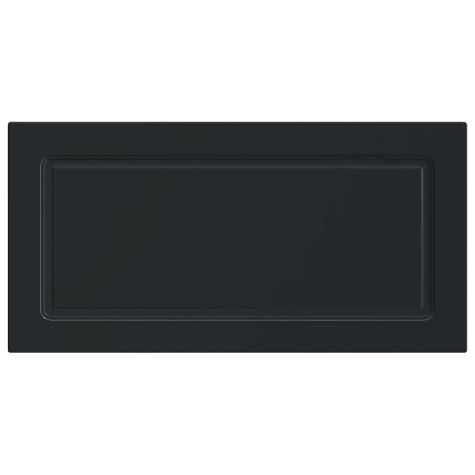 Κεφαλάρι Τοίχου UTRECHT Μαύρο Επεξεργασμένο Ξύλο - Pakobazaar