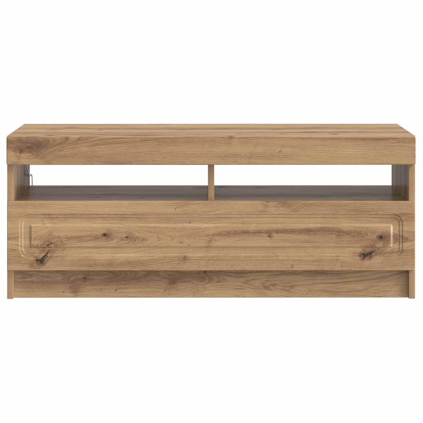 Ντουλάπα LED Τηλεόρασης Artisan Δρυς Επεξεργασμένο Ξύλο - Pakobazaar