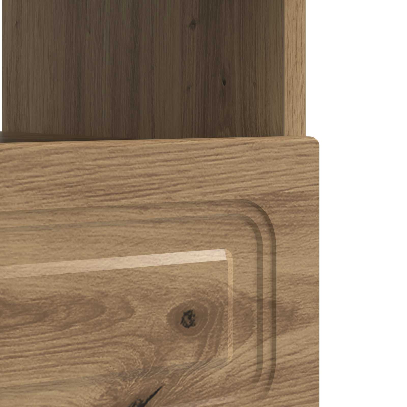 Ντουλάπα LED Τηλεόρασης Artisan Δρυς Επεξεργασμένο Ξύλο - Pakobazaar
