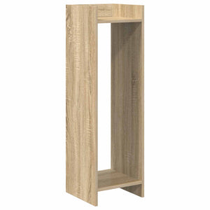 Βάση φυτών με ράφι 2 pcs Δρύς Sonoma 30 x 30 x 100 εκ - Pakobazaar
