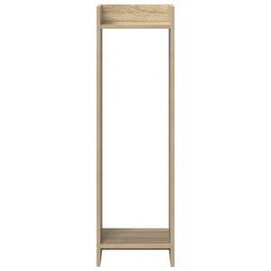 Βάση φυτών με ράφι 2 pcs Δρύς Sonoma 30 x 30 x 100 εκ - Pakobazaar
