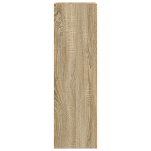 Βάση φυτών με ράφι 2 pcs Δρύς Sonoma 30 x 30 x 100 εκ - Pakobazaar