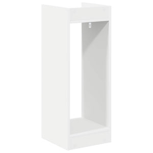 Βάση φυτών με ράφι 2 pcs Λευκός 30 x 30 x 80 cm - Pakobazaar