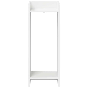 Βάση φυτών με ράφι 2 pcs Λευκός 30 x 30 x 80 cm - Pakobazaar