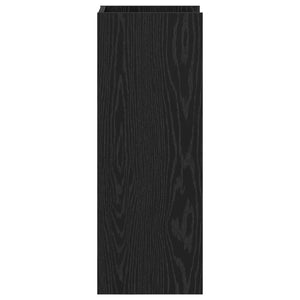 Βάση φυτών με ράφι Μαύρη Δρυς 30 x 30 x 80 cm - Pakobazaar