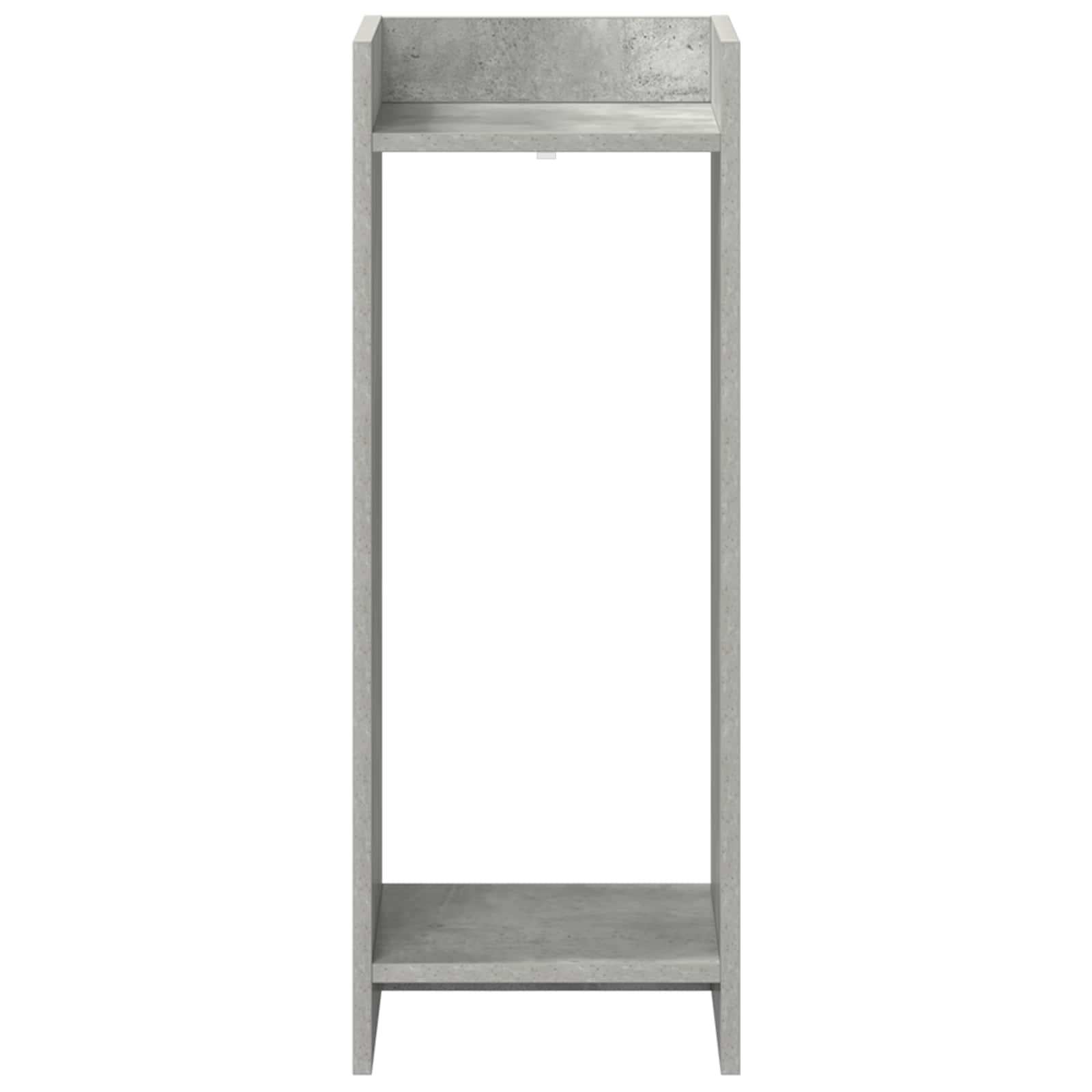 Βάση φυτών με ράφι Σκυρόχρωμο Γκρι 30 x 30 x 80 cm - Pakobazaar