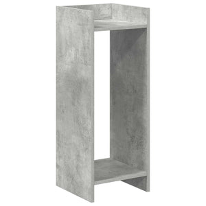 Βάση φυτών με ράφι 2 pcs Σκυρόχρωμο Γκρι 30 x 30 x 80 cm - Pakobazaar