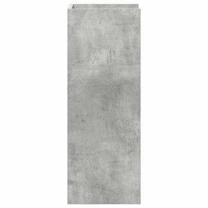 Βάση φυτών με ράφι 2 pcs Σκυρόχρωμο Γκρι 30 x 30 x 80 cm - Pakobazaar