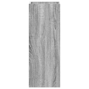 Βάση φυτών με ράφι Γκρι Σονομά 30 x 30 x 80 cm - Pakobazaar