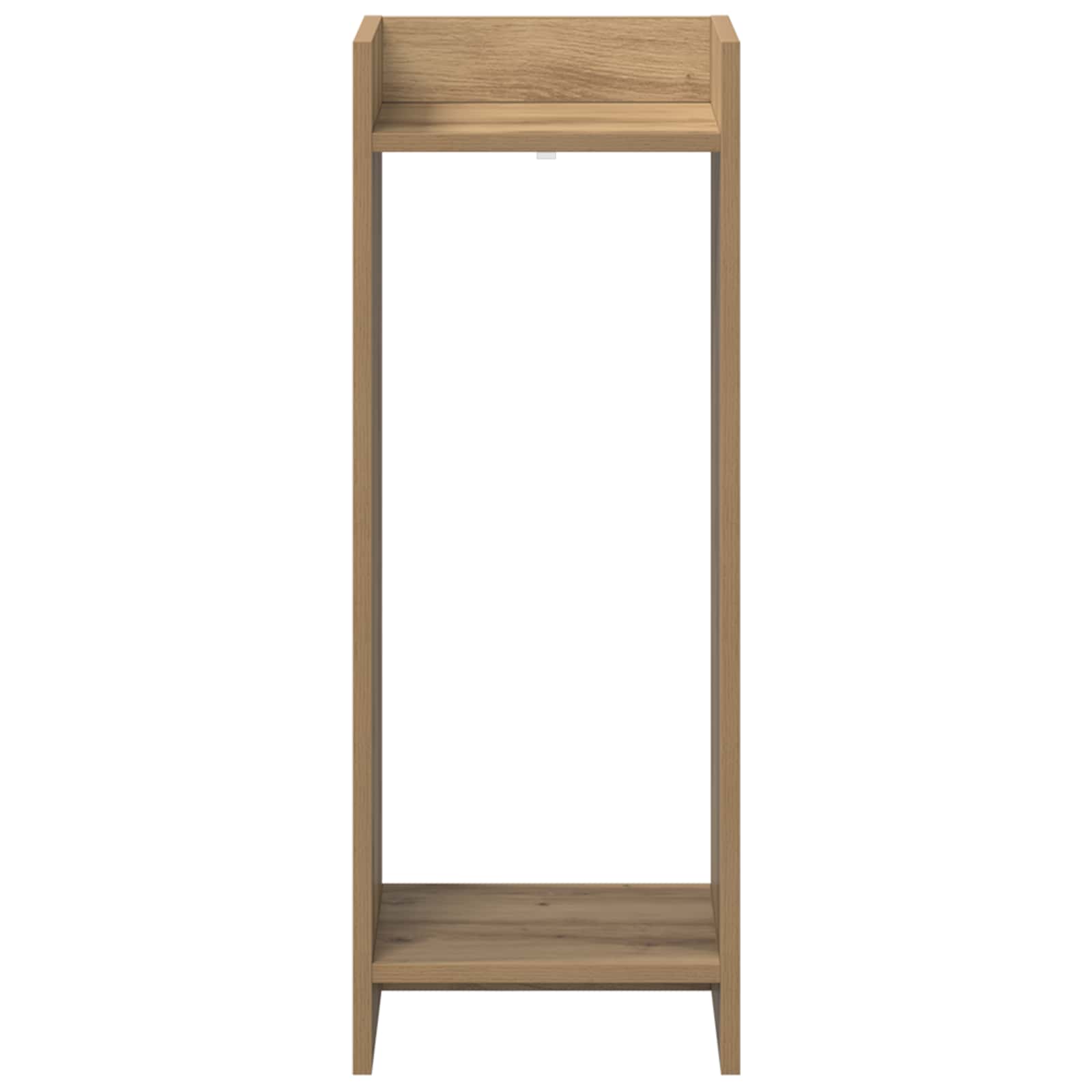 Βάση φυτών με ράφι 2 pcs Τεχνίτικη Δρυς 30 x 30 x 80 cm - Pakobazaar