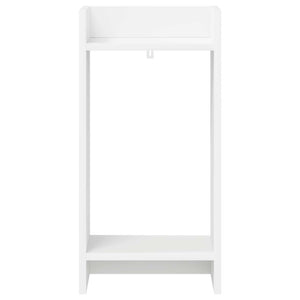 Βάση φυτών Λευκός 30 x 30 x 60 cm Μηχανικά επεξεργασμένο ξύλο - Pakobazaar