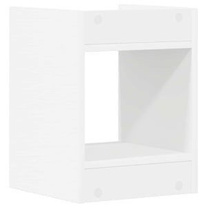 Βάση φυτών με ράφι 2 pcs Λευκός 30 x 30 x 40 cm - Pakobazaar