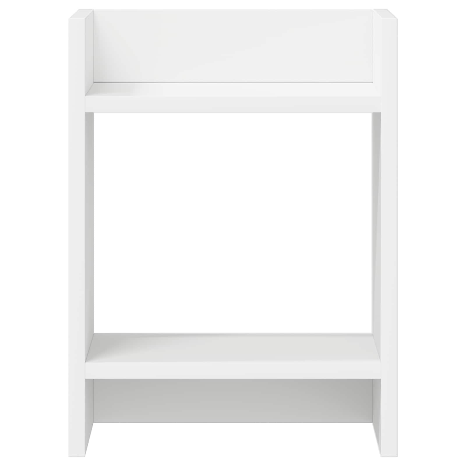Βάση φυτών με ράφι 2 pcs Λευκός 30 x 30 x 40 cm - Pakobazaar