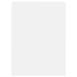 Βάση φυτών με ράφι 2 pcs Λευκός 30 x 30 x 40 cm - Pakobazaar