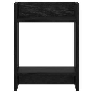 Βάση φυτών με ράφι 2 pcs Μαύρη Δρυς 30 x 30 x 40 cm - Pakobazaar