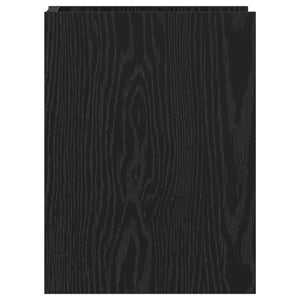 Βάση φυτών με ράφι 2 pcs Μαύρη Δρυς 30 x 30 x 40 cm - Pakobazaar