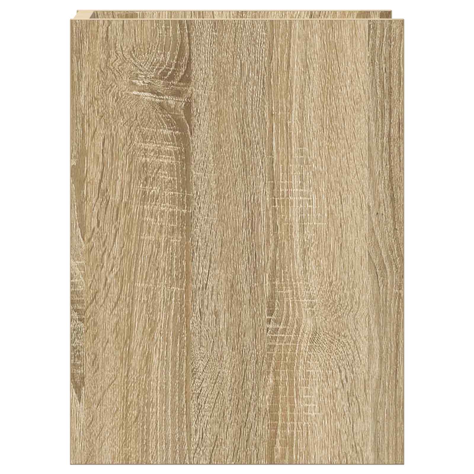 Βάση φυτών με ράφι 2 pcs Δρύς Sonoma 30 x 30 x 40 cm - Pakobazaar