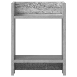 Βάση φυτών με ράφι Γκρι Σονομά 30 x 30 x 40 cm - Pakobazaar