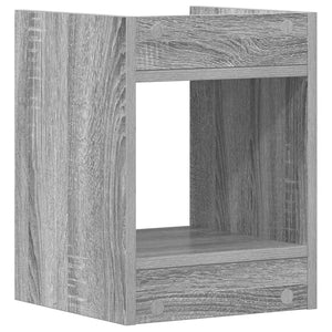 Βάση φυτών με ράφι 2 pcs Γκρι Σονομά 30 x 30 x 40 cm - Pakobazaar