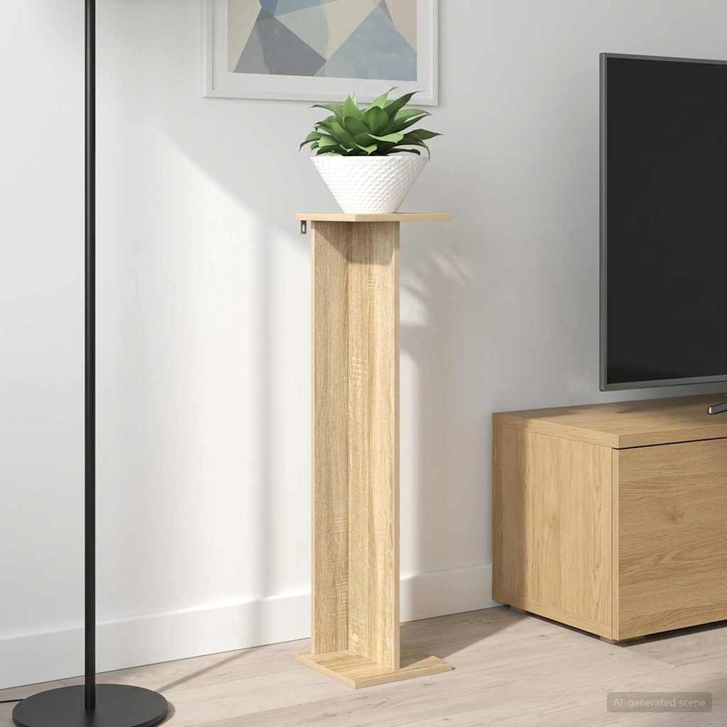 Βάση φυτών Δρύς Sonoma 25 x 25,5 x 100,5 εκ. - Pakobazaar