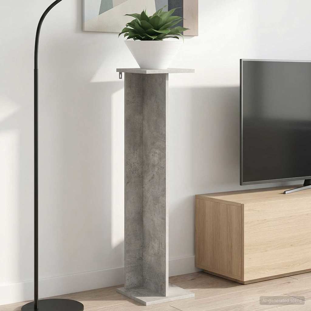 Βάση φυτών Σκυρόχρωμο Γκρι 25 x 25,5 x 100,5 εκ. - Pakobazaar