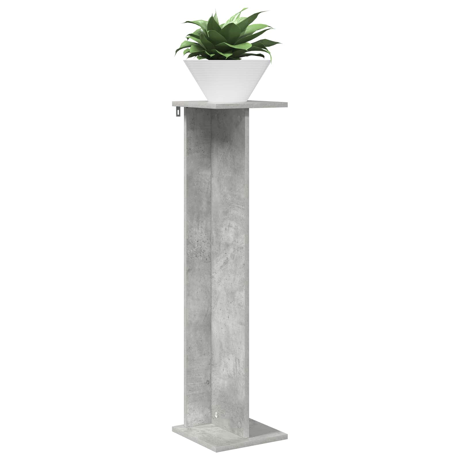 Βάση φυτών Σκυρόχρωμο Γκρι 25 x 25,5 x 100,5 εκ. - Pakobazaar