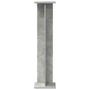 Βάση φυτών 2 pcs Σκυρόχρωμο Γκρι 25 x 25,5 x 100,5 εκ. - Pakobazaar