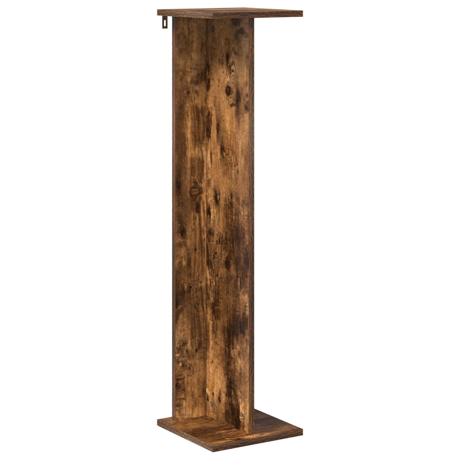 Βάση φυτών 2 pcs Καπνιστή Δρυς 25 x 25,5 x 100,5 εκ. - Pakobazaar