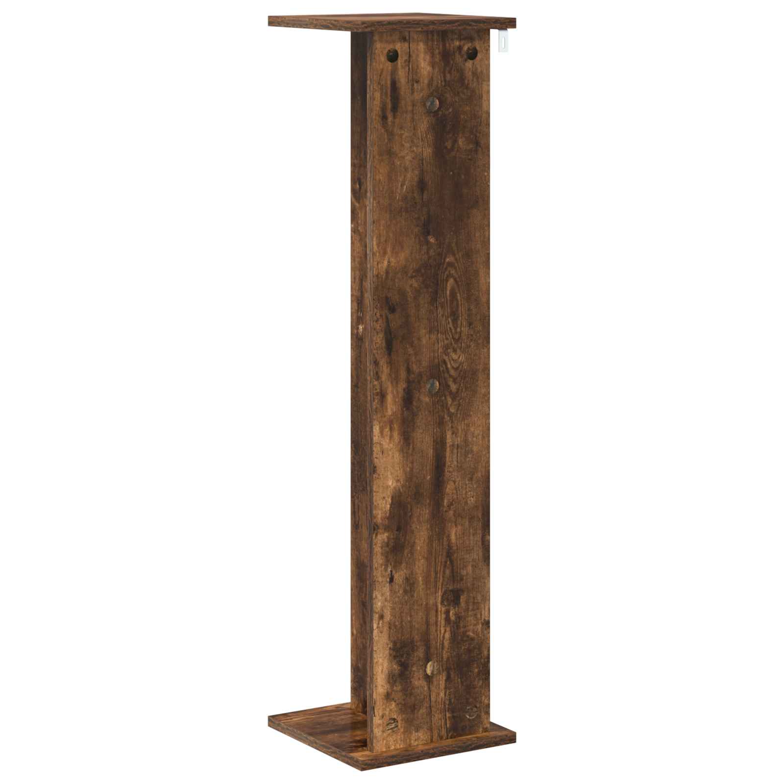 Βάση φυτών 2 pcs Καπνιστή Δρυς 25 x 25,5 x 100,5 εκ. - Pakobazaar
